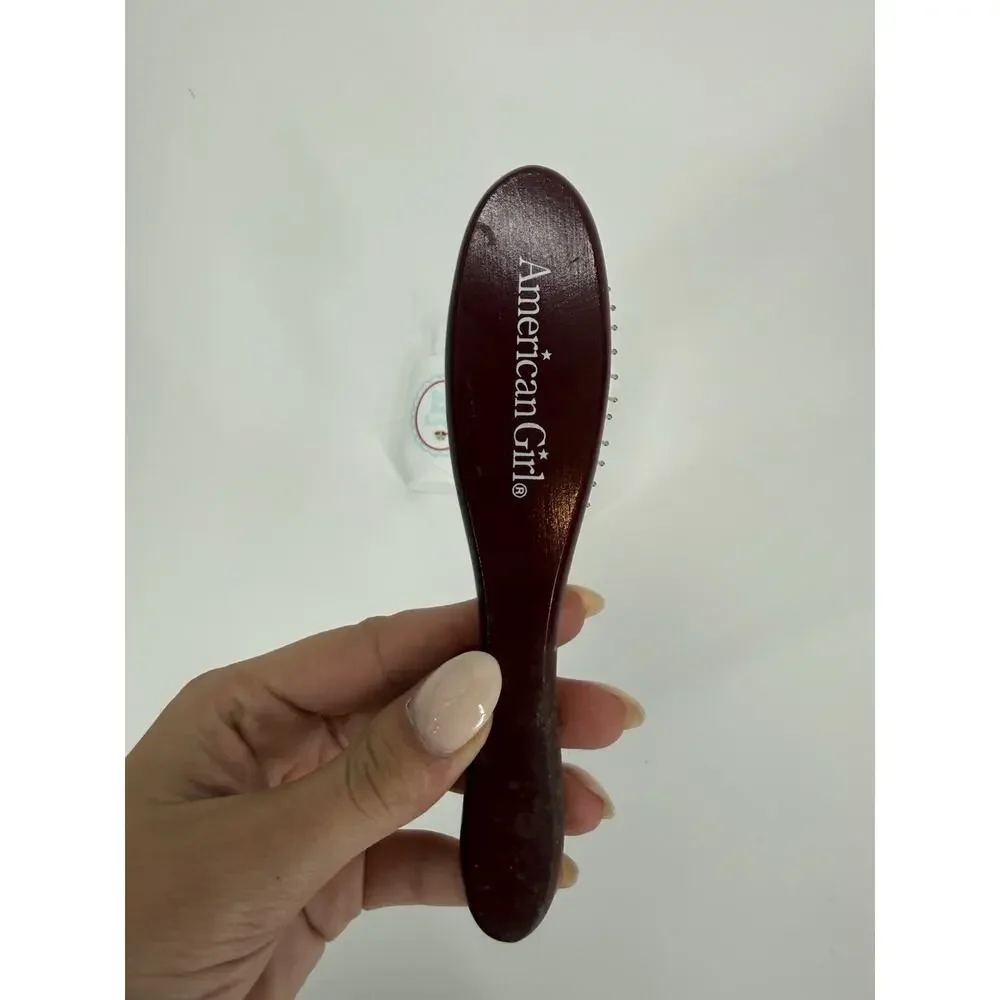 Vintage American Girl Doll Hair Brush w/ Wire Head And Powder Lotion Bitty Baby